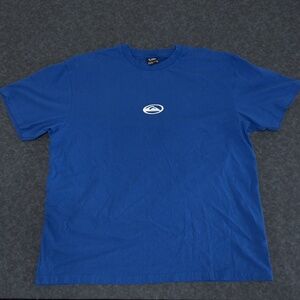 Quiksilver Blue Heavyweight Blue T-Shirt Size XL